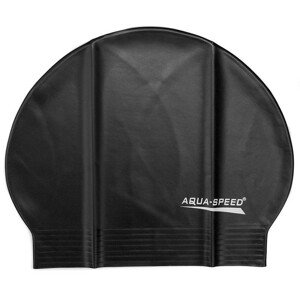 Plavecká čiapka Aqua-Speed Soft Latex 07 čierna NEUPLATŇUJE SA