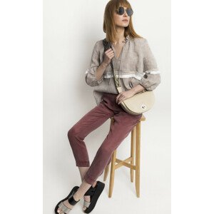 Deni Cler Milano Trousers W-Ds-5216-9G-R3-39-1 Burgundy 40