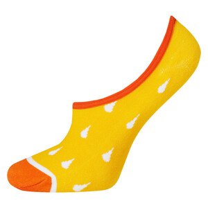 Dámske ponožky ťapky SOXO - Citrón Žlutá 35-40