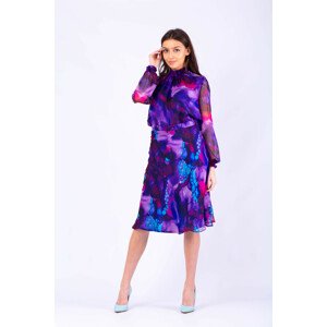 Taravio Skirt 002 10 Purple/Turquoise 38