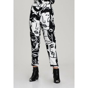 Look Made With Love Trousers Filon 415 Black/White XL