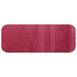Eurofirany Towel 367590 Raspberry Š 70 cm D 140 cm