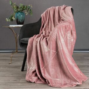 Eurofirany Blanket 380870 Pink Š 150 cm D 200 cm