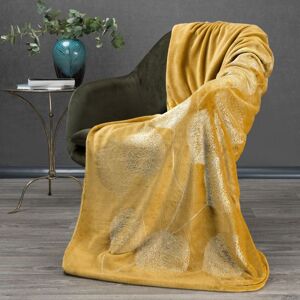 Eurofirany Blanket 380853 Gold Š 150 cm D 200 cm
