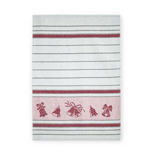 Zwoltex Dish Towel Dzwonek Red/Pattern 50x70