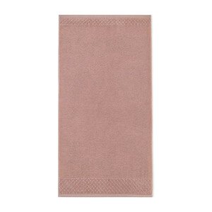 Zwoltex Towel Carlo Ab Dark Pink 50x100