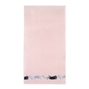 Zwoltex Towel Koty Pink/Pattern 30x50