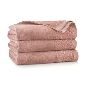 Súprava uterákov Zwoltex Carlo Ab Dark Pink 30x50/50x100/70x140