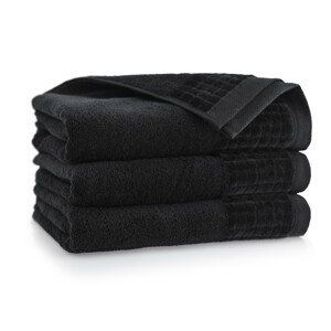 Zwoltex Towel Set Paulo 3 Ab Black 30x50/50x100/70x140