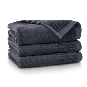 Zwoltex Towel Set Paulo 3 Ab Graphite 30x50/50x100/70x140