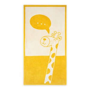 Uterák Zwoltex Żyrafa Yellow 70x130
