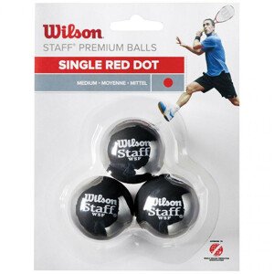 Loptičky Wilson Staff Squash Premium 3ks WRT618200 NEUPLATŇUJE SA