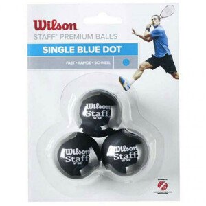 Squashové loptičky Wilson Staff Single Blue Dot WRT618000 NEUPLATŇUJE SA