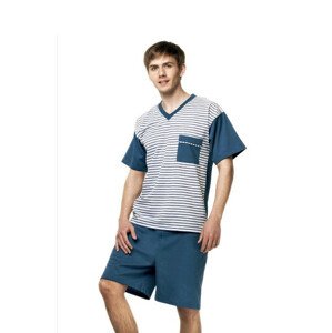 Pánske pyžamo Kuba Gentelmen 2071 Kr/r směs barev XL-176/114/98-102