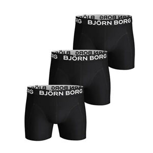 3PACK pánske boxerky Bjorn Borg čierne (9999-1076-90011) XL