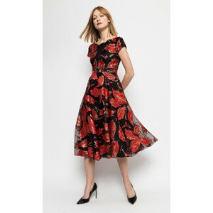 Deni Cler Milano Dress W-Dw-3240-0A-W3-36-1 Black/Red 34