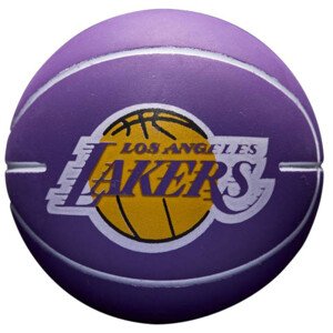 Basketbalová lopta Wilson NBA Dribbler Los Angeles Lakers Mini Ball WTB1100PDQLAL jedna veľkosť