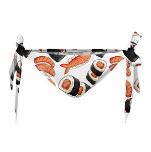 Aloha From Deer Sushi - Bento Bikini Bows Bottom WBBB AFD534 White XS