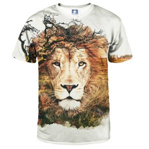 Aloha From Deer African Lion T-Shirt TSH AFD1045 Brown XS