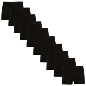10PACK pánske boxerky Nedeto čierne (10NDTB001) XL