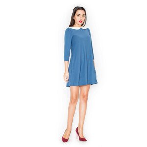 Lenitif Dress K218 Blue L