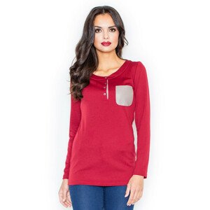 Figl Blouse M156 Deep Red S
