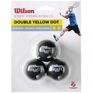 Loptičky Wilson Staff Squash Premium 3ks WRT618100 NEUPLATŇUJE SA
