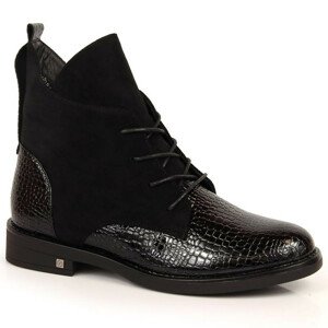 Zateplené topánky Kroko Potocki W WOL88A čierna 37