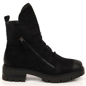 Potocki W WOL94A zateplené topánky na zips čierne 39