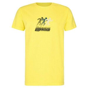 Chlapčenské bavlnené tričko Lami-jb žlté - Kilpi 152