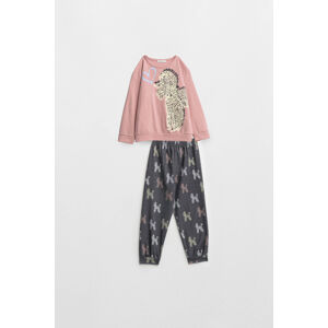 Vamp - Dvojdielne detské pyžamo - Cassidy 17433 - Vamp pink glow 6