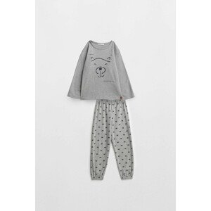 Vamp - Dvojdielne detské pyžamo - Kody 17590 - Vamp gray melange 4