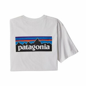 Patagonia P-6 Logo Responsibili-Tee M 38504-WHI tričko L