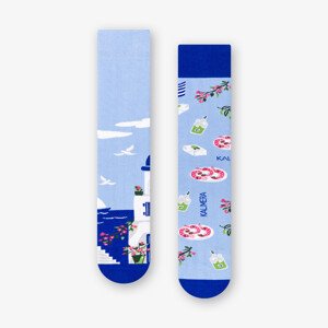 Ponožky Santorini 079-A069 Modrá - Viac 39/42