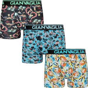 3PACK pánske boxerky Gianvaglia viacfarebné (GVG-5502) XL