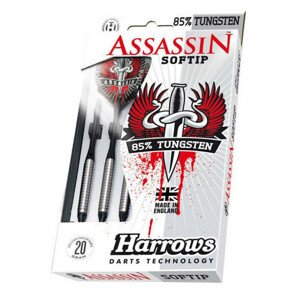 Šípky Harrows Assassin 85% Softip HS-TNK-000013252 18 gR A