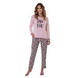 Dámske pyžamo 02 Růžová XL