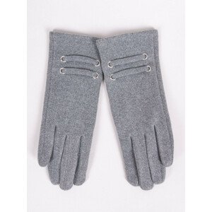 Dámske rukavice YO! RES-098K šedá 24 cm