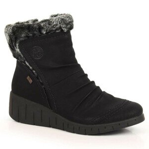 Nepremokavé zimné topánky Rieker W RKR546 black 37