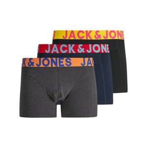 3PACK pánske boxerky Jack and Jones viacfarebné (12151349) M