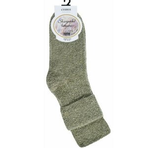 Babičkine ponožky BOUCLE 7038 ORANGE MÉLANGE 39-42