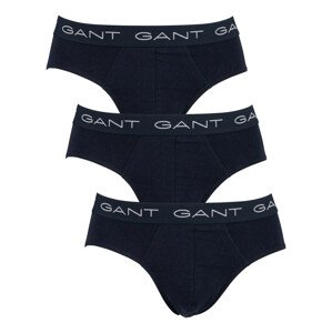 3PACK pánske slipy Gant čierne (900003001-005) XL