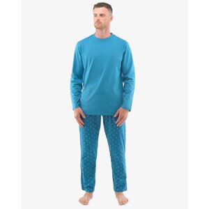 Pánske pyžamo Gino petrolejové (79129) XL