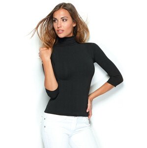 Tričko dámske bezšvové T-shirt Siviglia Intimidea Farba: Černá, Velikost M/L