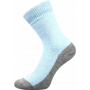 Teplé ponožky Boma svetlo modré (Sleep-lightblue)