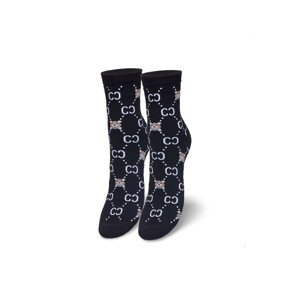 Dámske ponožky Milena 0200 CC Misio černá 37-41