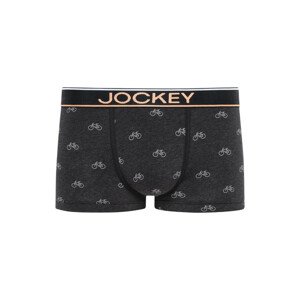 Pánske boxerky 1802222-986 - Jockey XL černo-oranžová