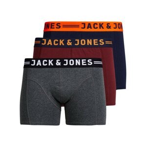 3PACK pánske boxerky Jack and Jones viacfarebné (12113943) L