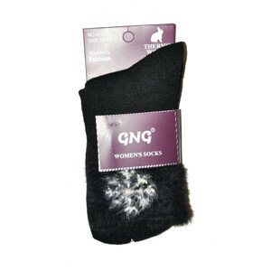 Dámske ponožky Ulpio GNG 3919-2 Thermo Wool Vločka 35-42