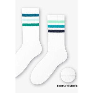 Pánske ponožky 082 ACTIVE WHITE-M/SPORT 39-42